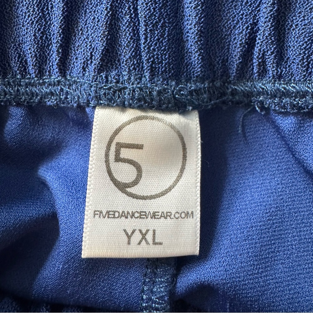 Five The Label Girls High Tied Blue Shorts YXL - Picture 5 of 6